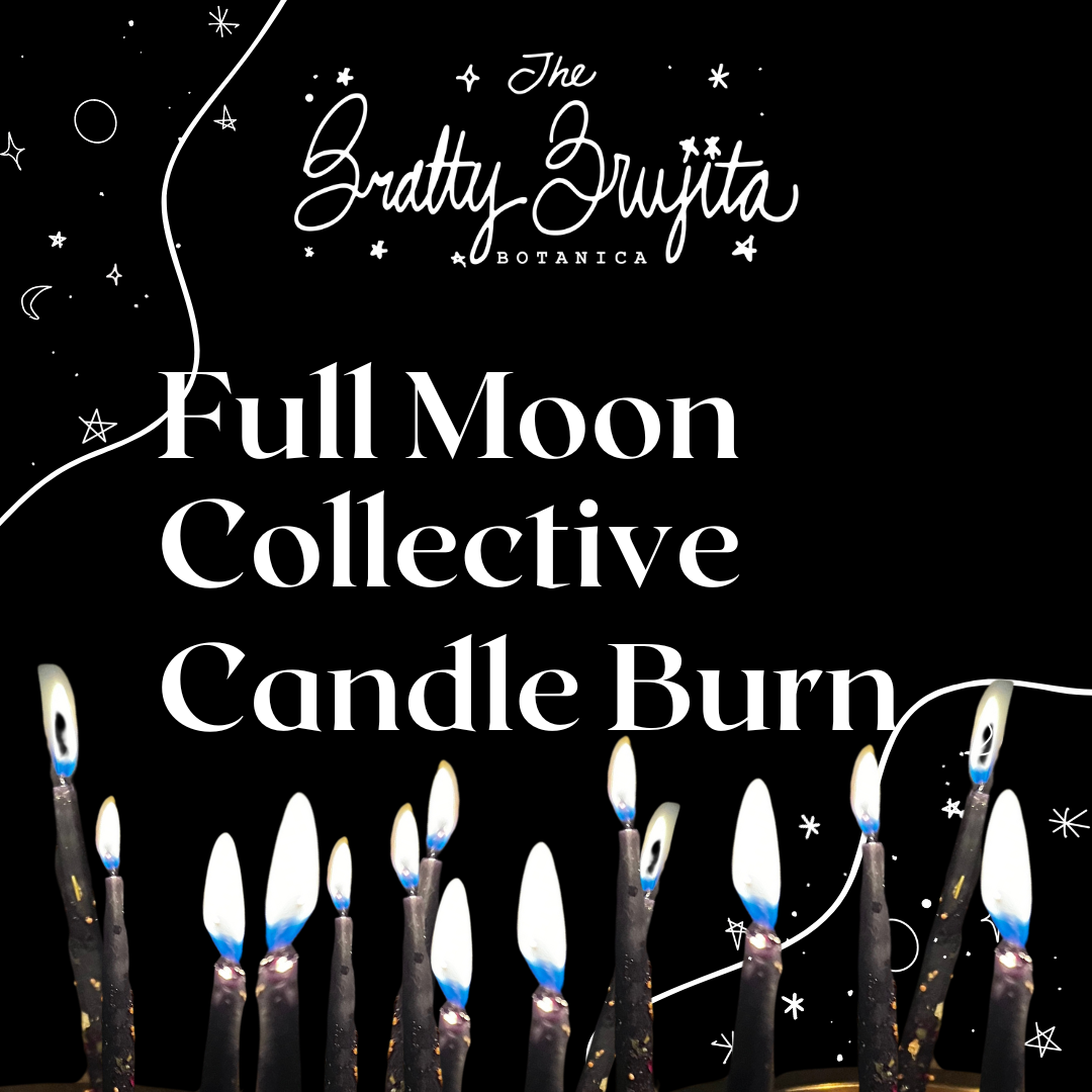 Full Moon Tallow Candle Dispelling Ritual (Virgo Full Moon 2/24/2024)